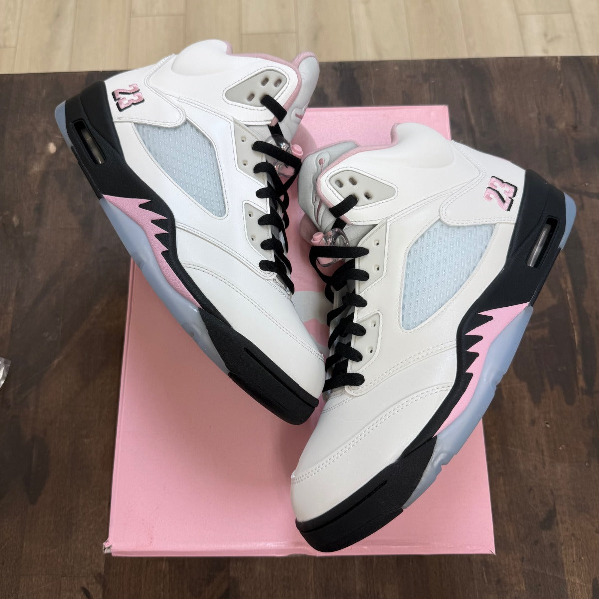Jordan 5 Retro Medium Soft Pink - Image 1