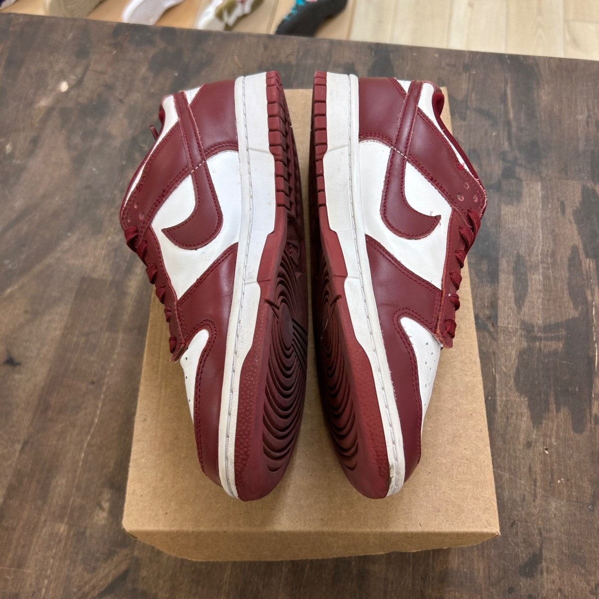 Nike Dunk Low Team Red Size 9 (Pre-Owned) - Image 3