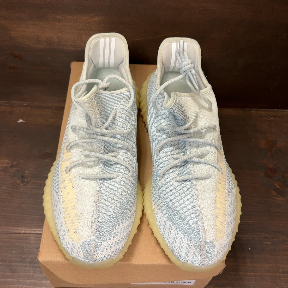 adidas Yeezy Boost 350 V2 Cloud White (Non-Reflective) Size 11.5 (Pre-Owned) - tag