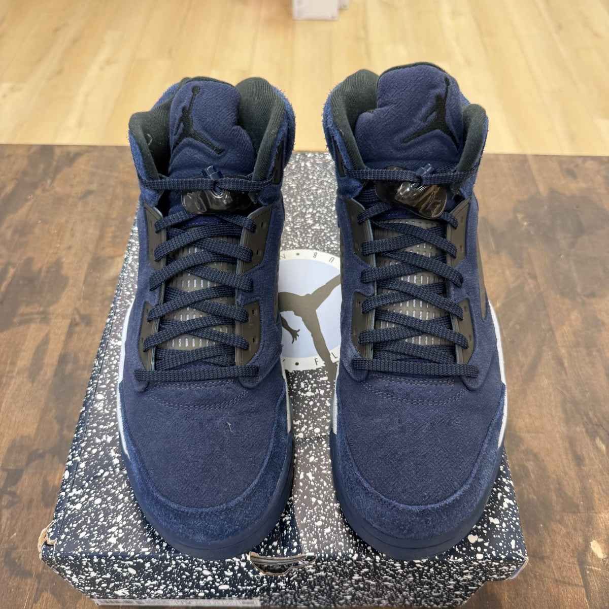 Jordan 5 Retro Midnight Navy - Image 2