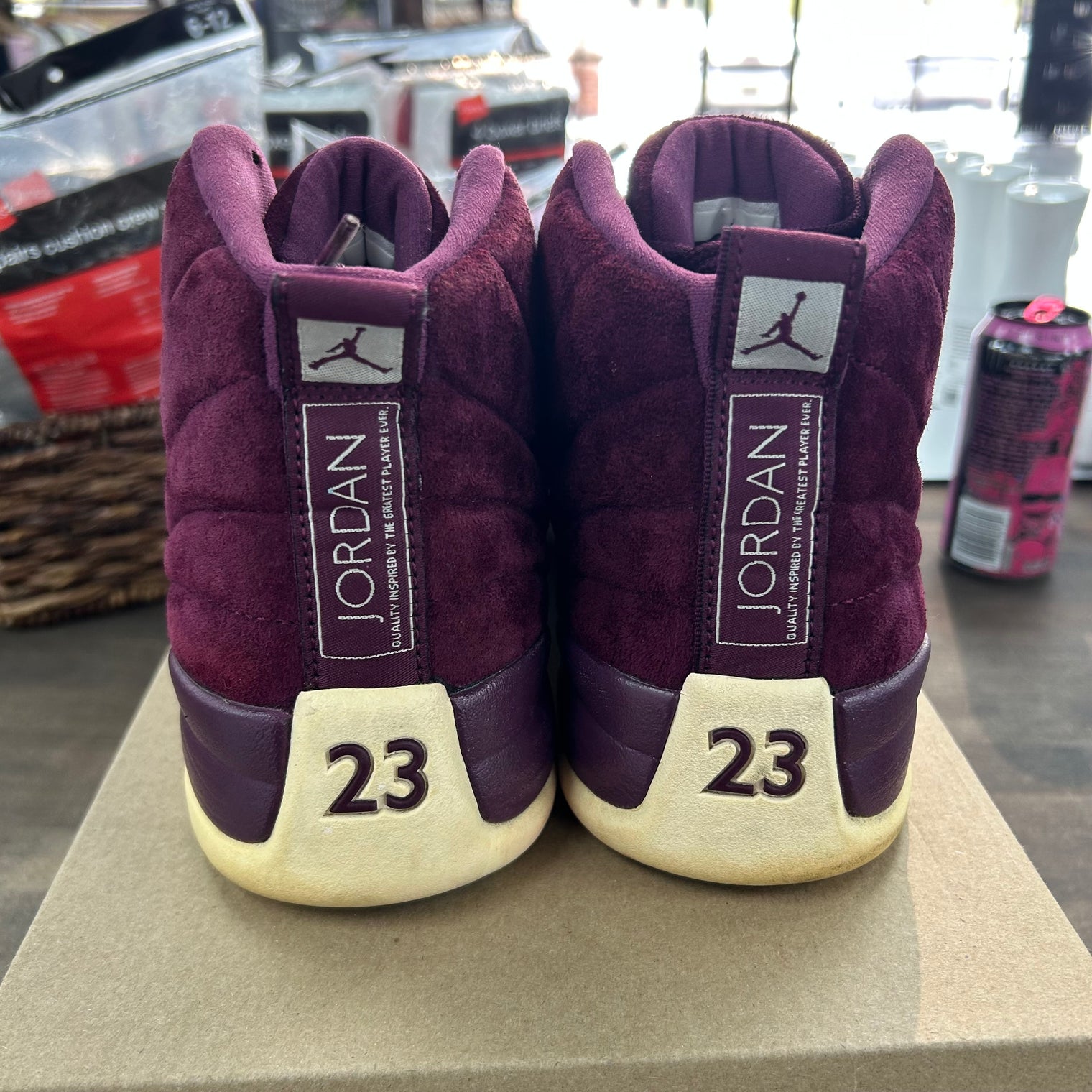 Bordeaux Jordan 12 Retro (USED, No Box)