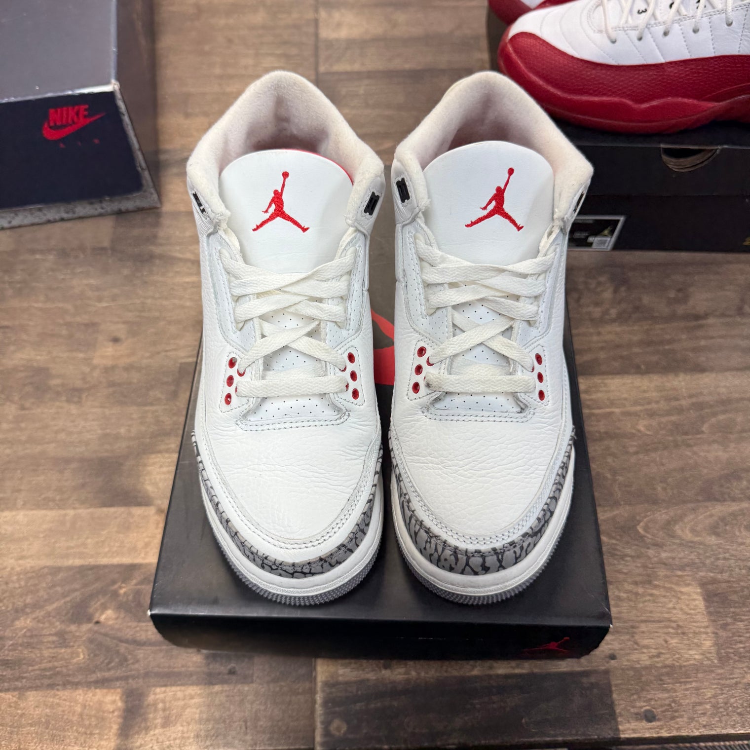 (GS) White Cement Jordan 3 Reimagined (USED)
