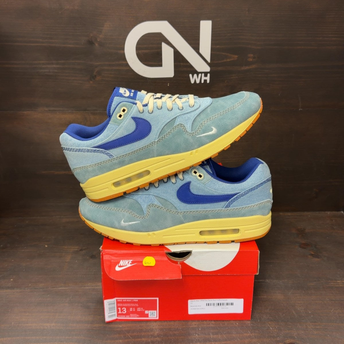 Nike Air Max 1 PRM Dirty Denim - Image 1