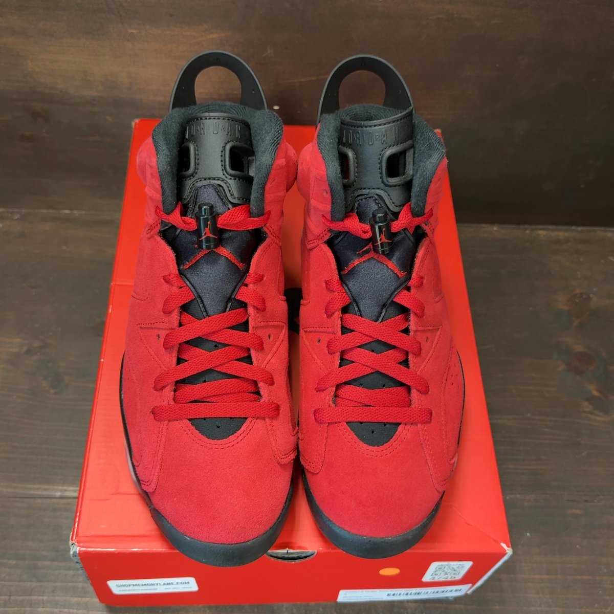 Jordan 6 Retro Toro Bravo Size 8 (Pre-Owned) - tag