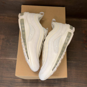 Nike Air Max 97 White Metallic Silver (GS) Size 6.5Y (Pre-Owned) - back