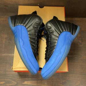 Jordan 12 Retro Black Game Royal Size 11 (Pre-Owned) - back