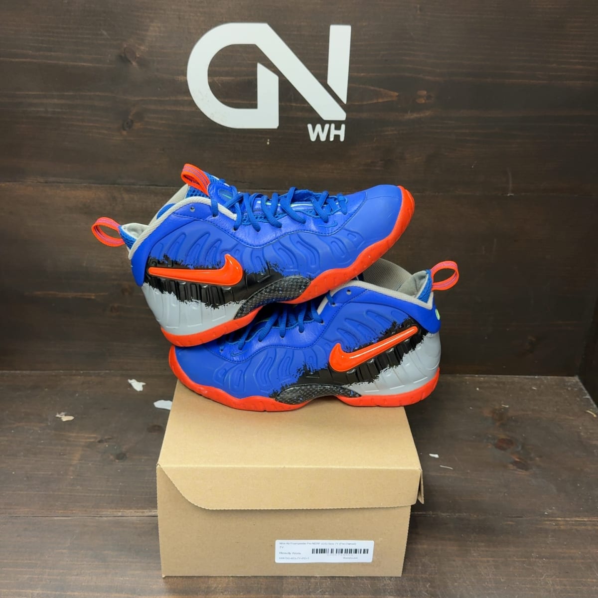 Nike Air Foamposite Pro NERF (GS) Size 7Y (Pre-Owned) - front