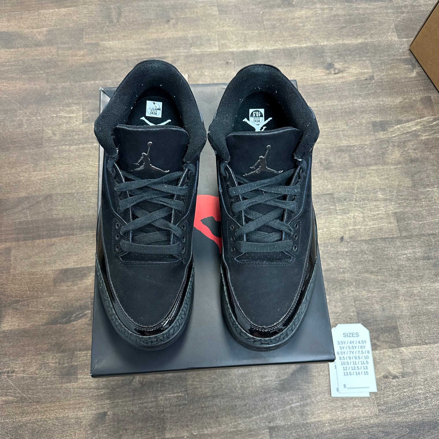 Black Cat Jordan 3 Retro (2025) (USED)