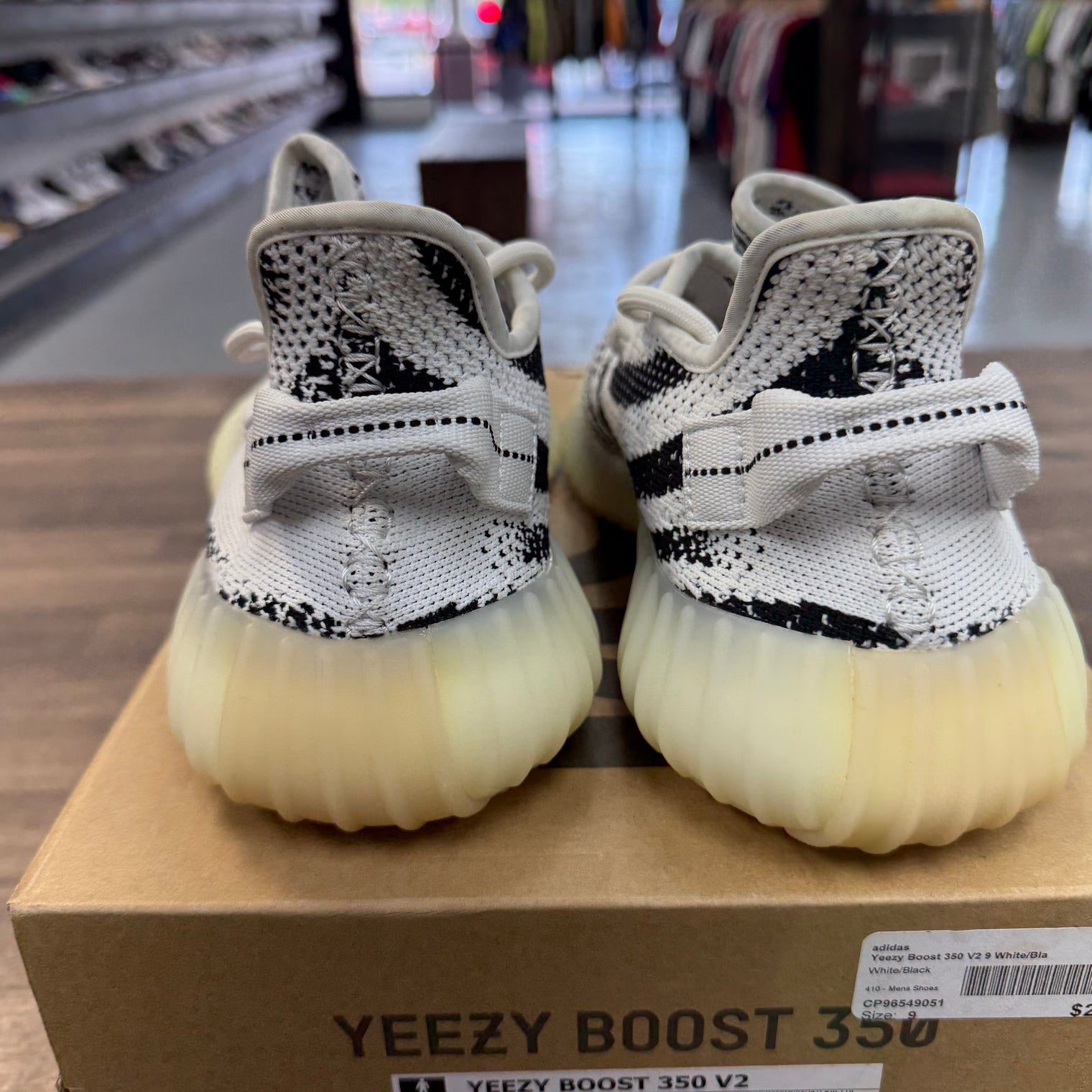 Zebra Yeezy 350 (USED)