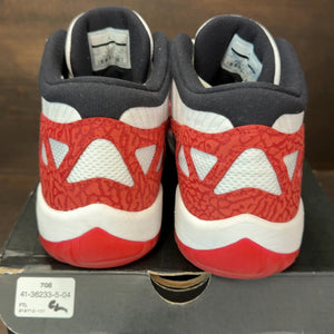 Jordan 11 Retro Low IE White Gym Red - Image 5