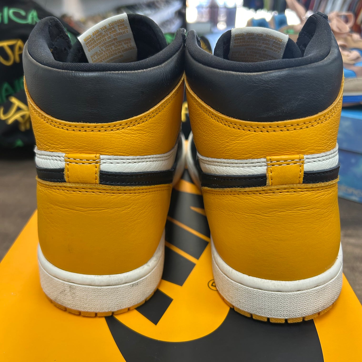 Jordan 1 High Taxi Yellow Toe (USED)