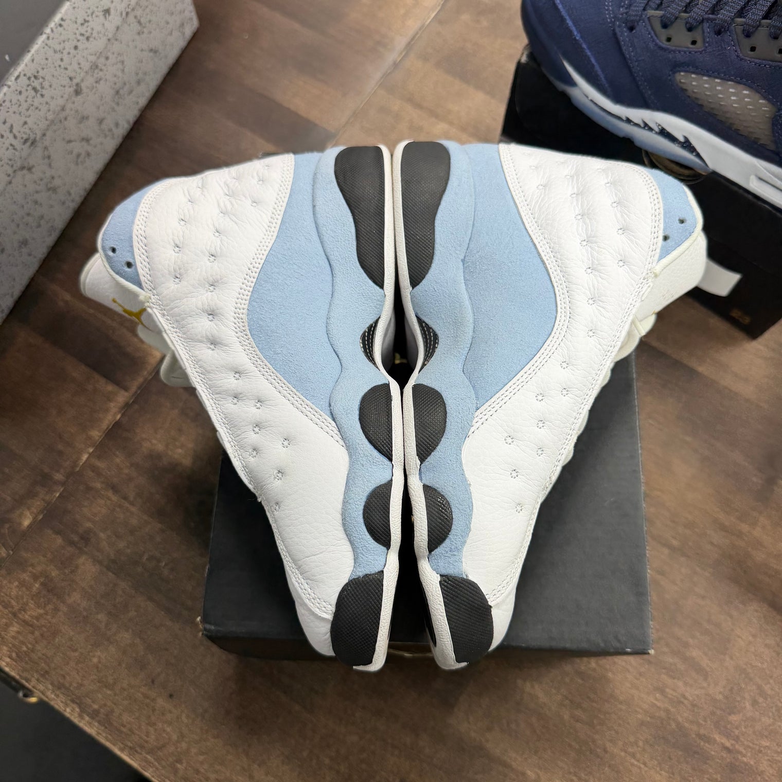 Blue Grey Jordan 13 (GS) (USED)