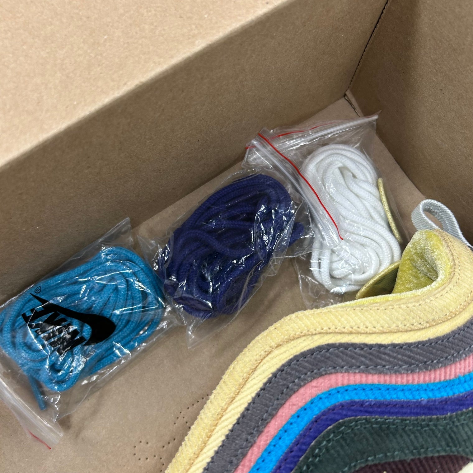 Nike Air Max 1/97 Sean Wotherspoon (Extra Lace Set Only) (US 13) (USED, No Box)