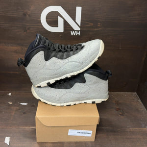 Jordan 10 Retro Light Smoke Grey Size 12 (Pre-Owned) - front