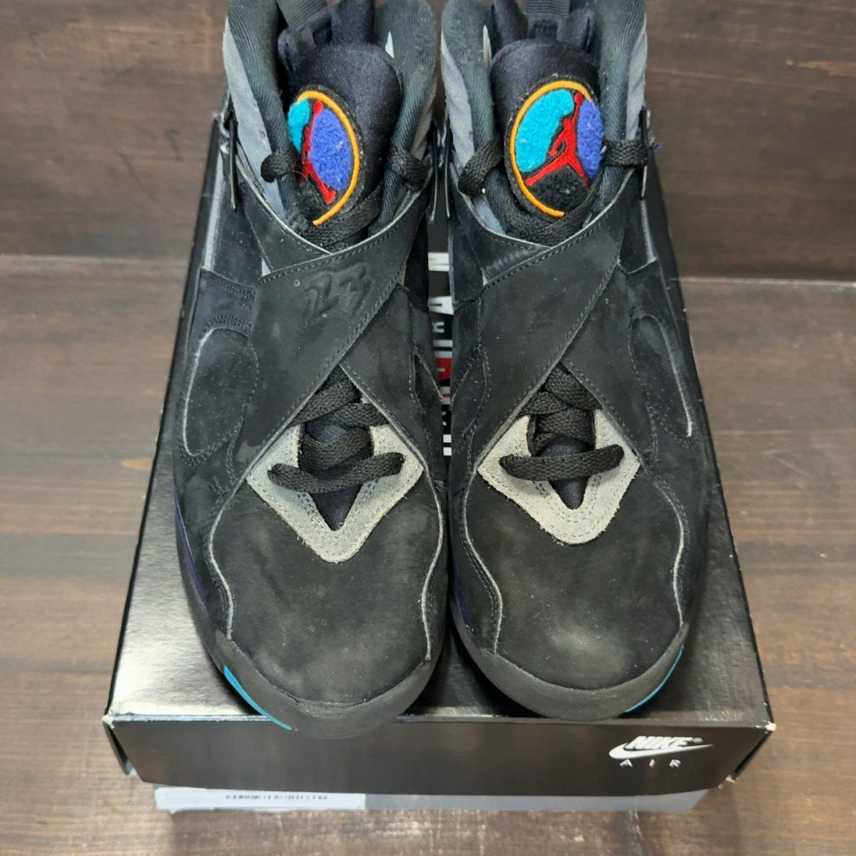 Jordan 8 Retro Aqua (2025) Size 9 (Pre-Owned) - Image 3