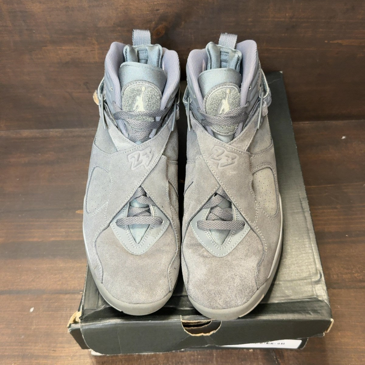 Jordan 8 Retro Cool Grey - Image 3