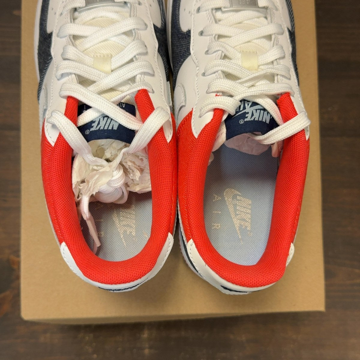 Nike Air Force 1 Low LV8 USA (GS) Size 5.5Y (Pre-Owned) - Image 5
