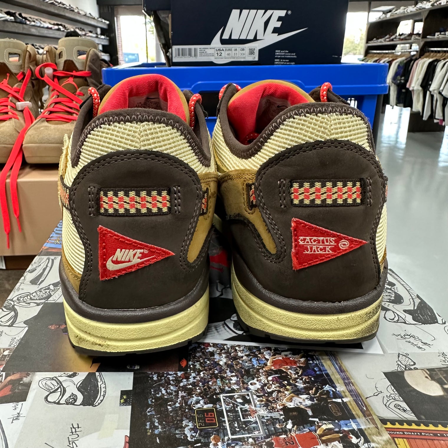 Baroque Brown Travis Scott Air Max 1 (USED, Replacement Box)