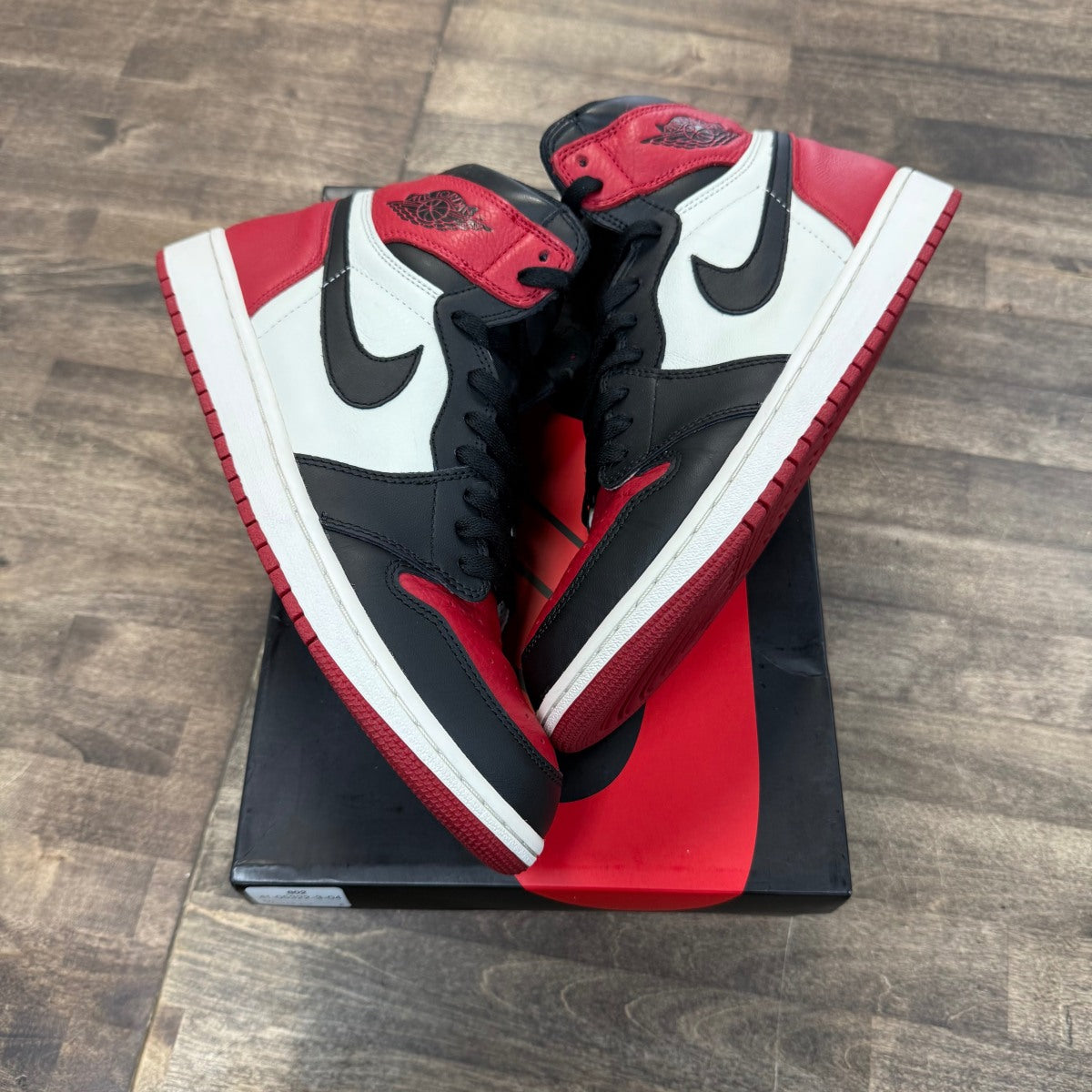 Jordan 1 Retro High Bred Toe - Image 1
