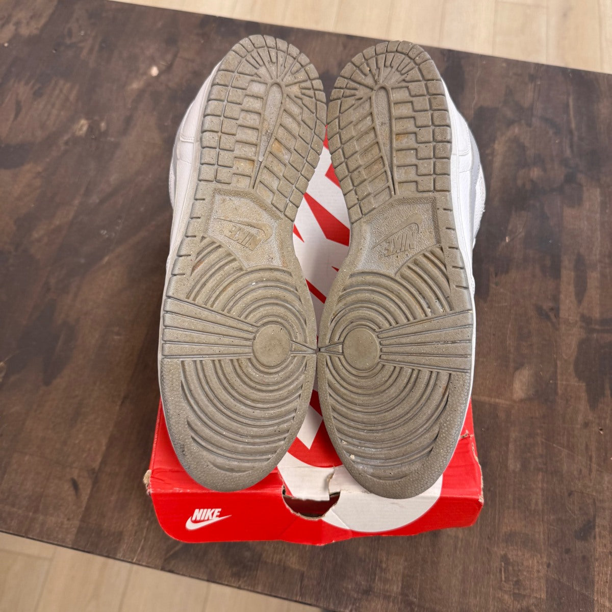 Nike Big Nike Low White Wolf Grey - Image 5