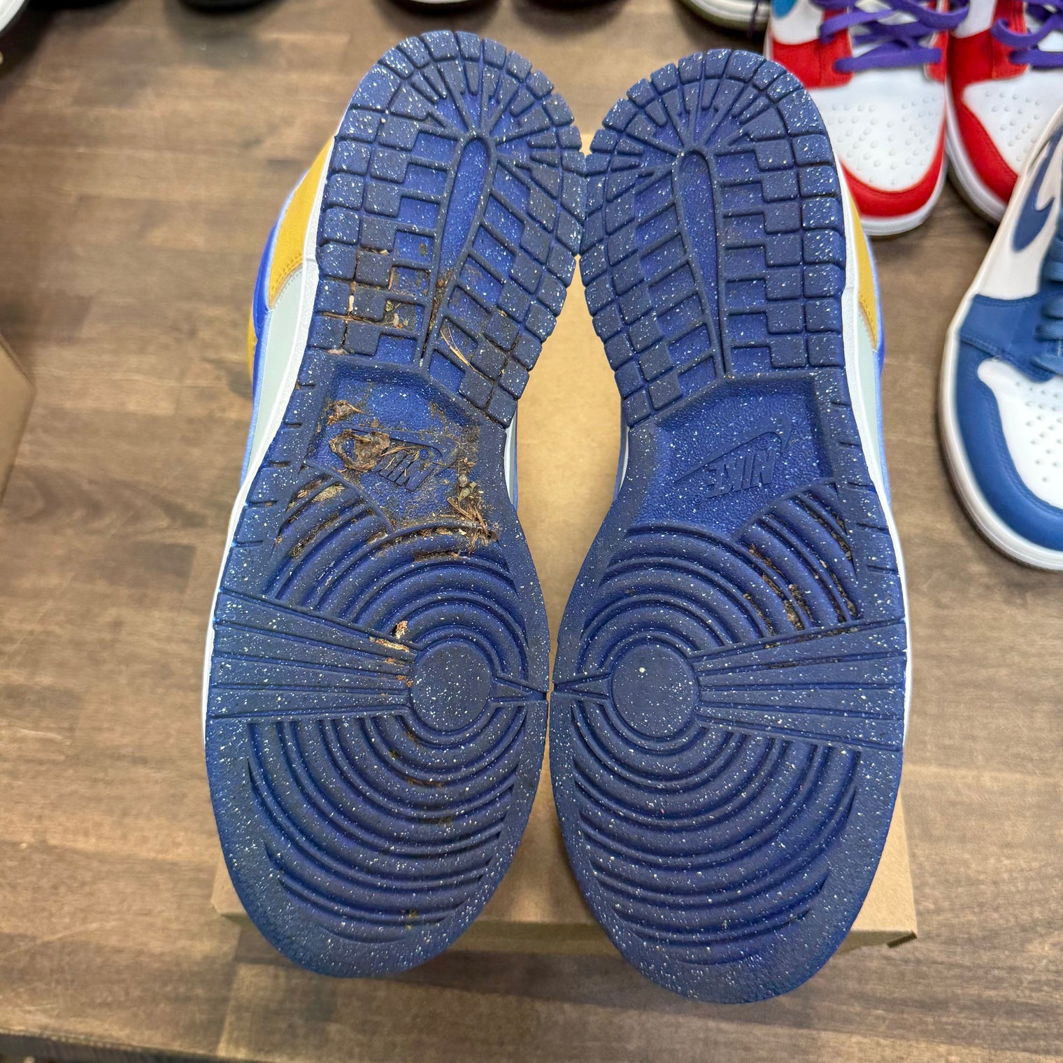 Wheat Gold Royal Nike Dunk Low Next Nature (W) (USED, No Box)