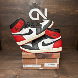 Jordan 1 Retro High OG Black Toe Reimagined - Image 1