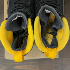 Jordan 9 Retro Dark Charcoal University Gold Size 11 (Pre-Owned) - Image 6