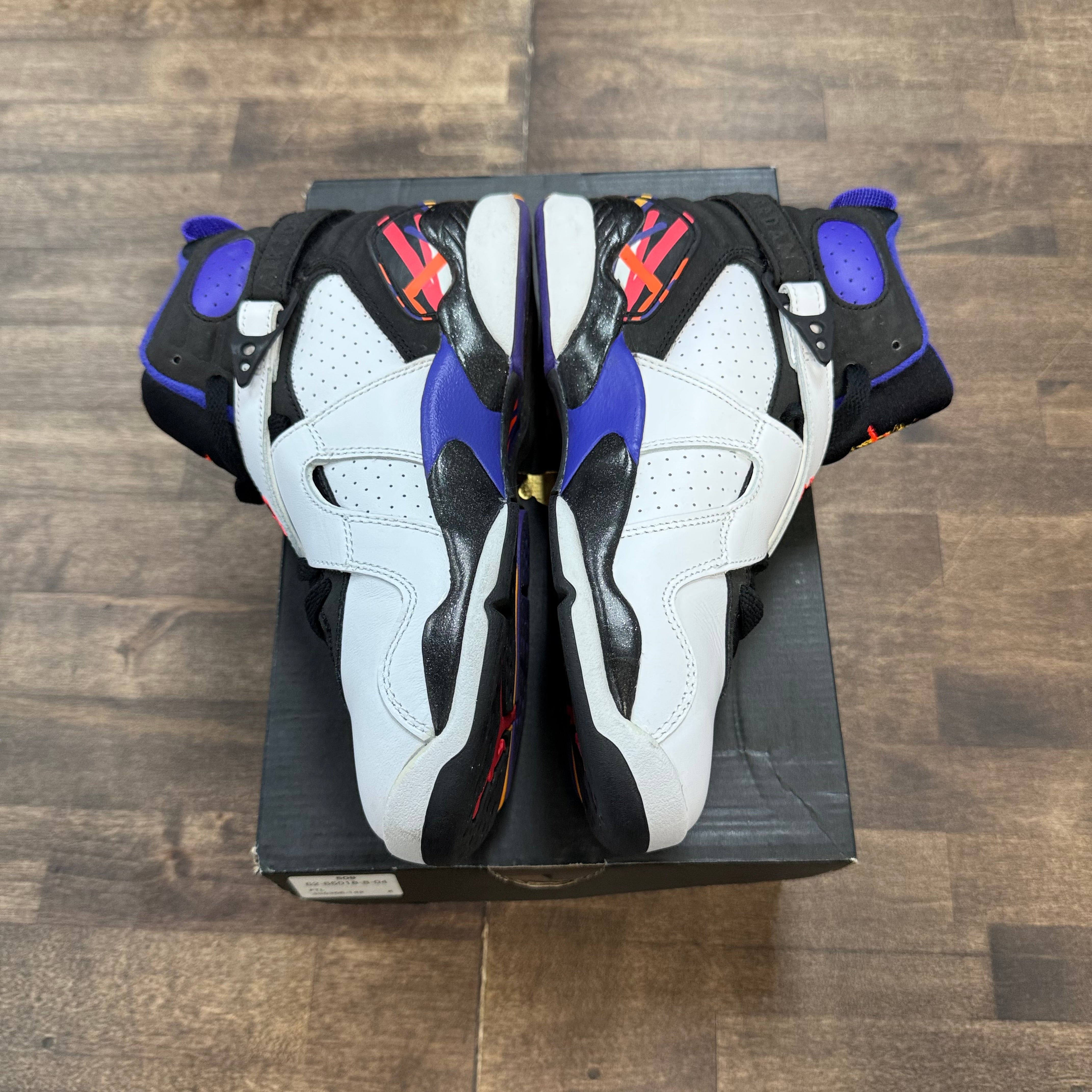 Jordan Three Peat Jordan 8 Retro (GS) (USED) Size 4.5Y (Pre-Owned) - Image 3