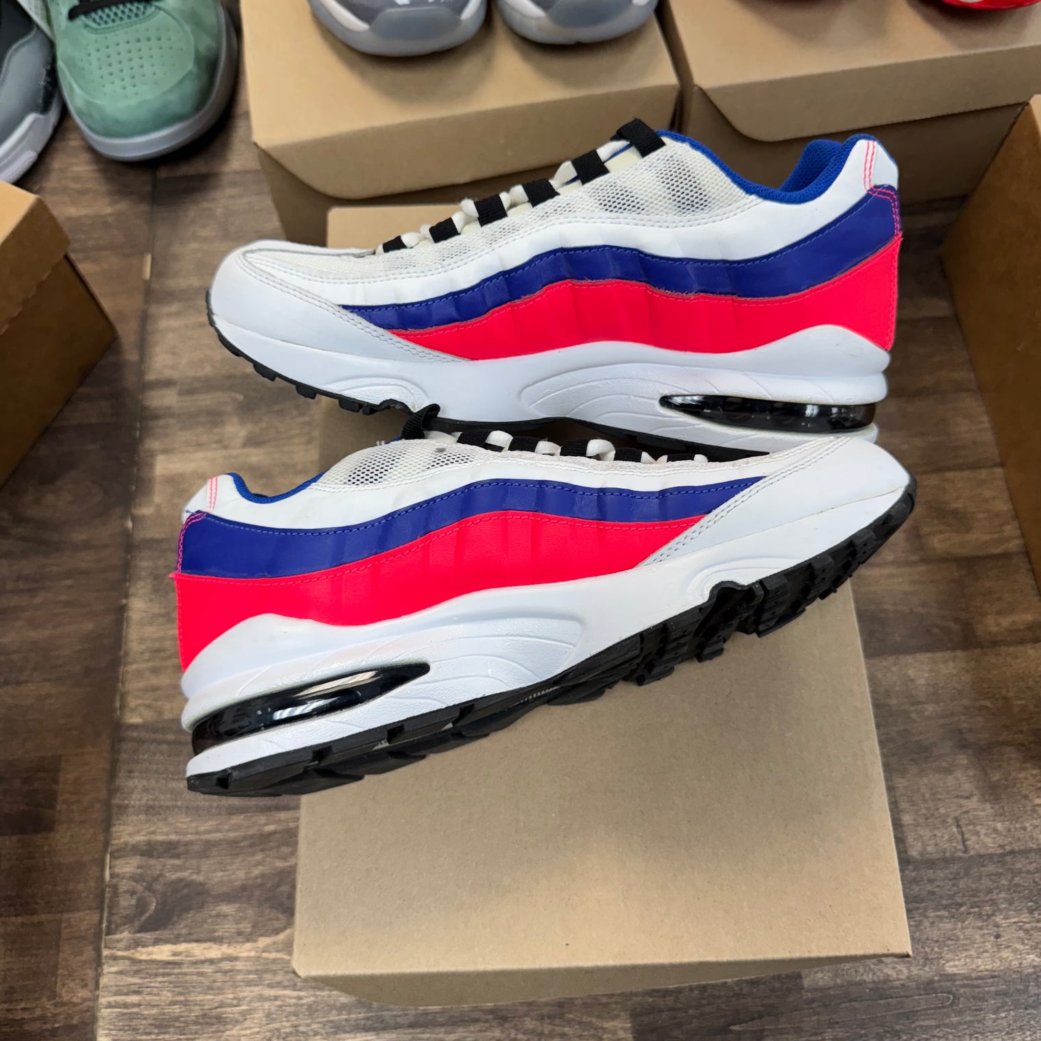 Nike Air Max 95 Crimson Black Yellow (USED, No Box)