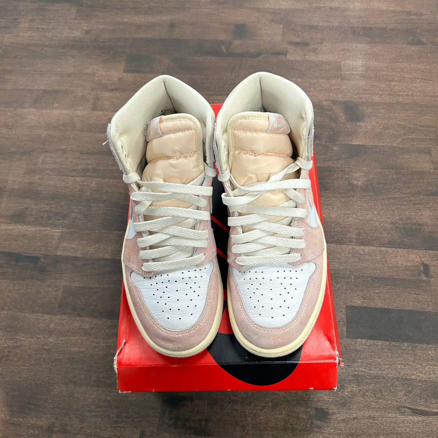 Washed Pink Jordan 1 High (USED)