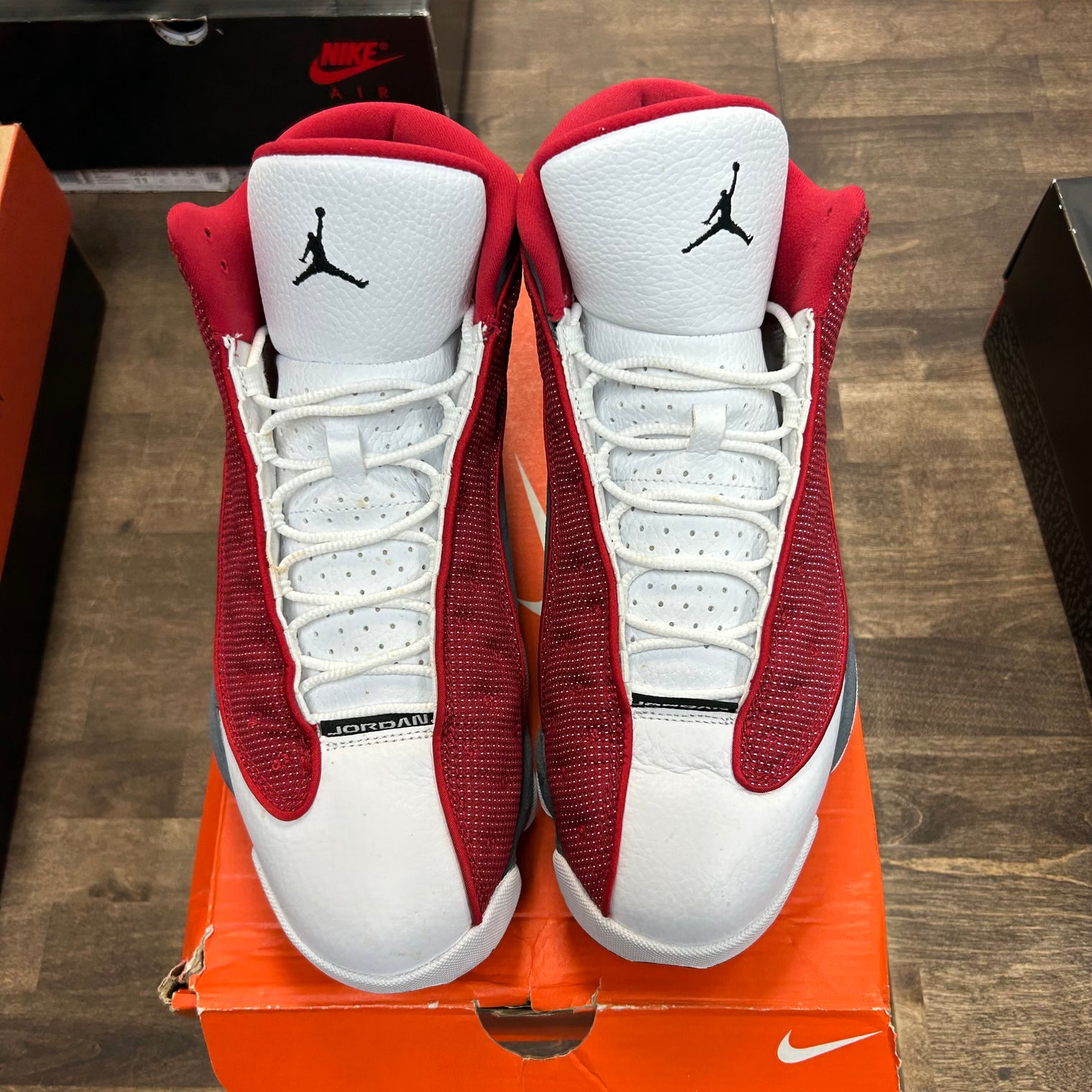 Gym Red Flint Jordan 13 Retro (USED, Replacement Box)