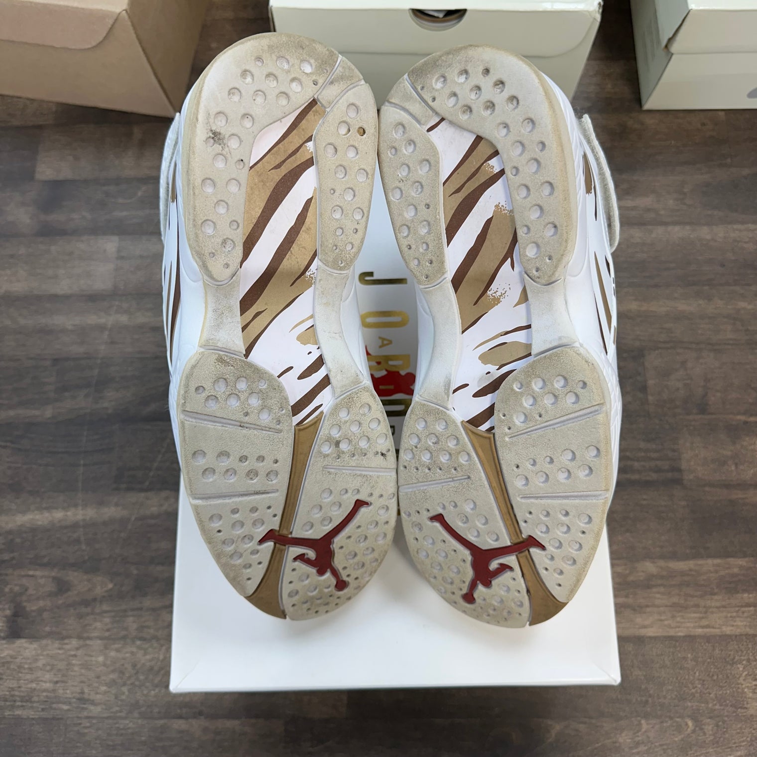 OVO White Jordan 8 Retro (USED)