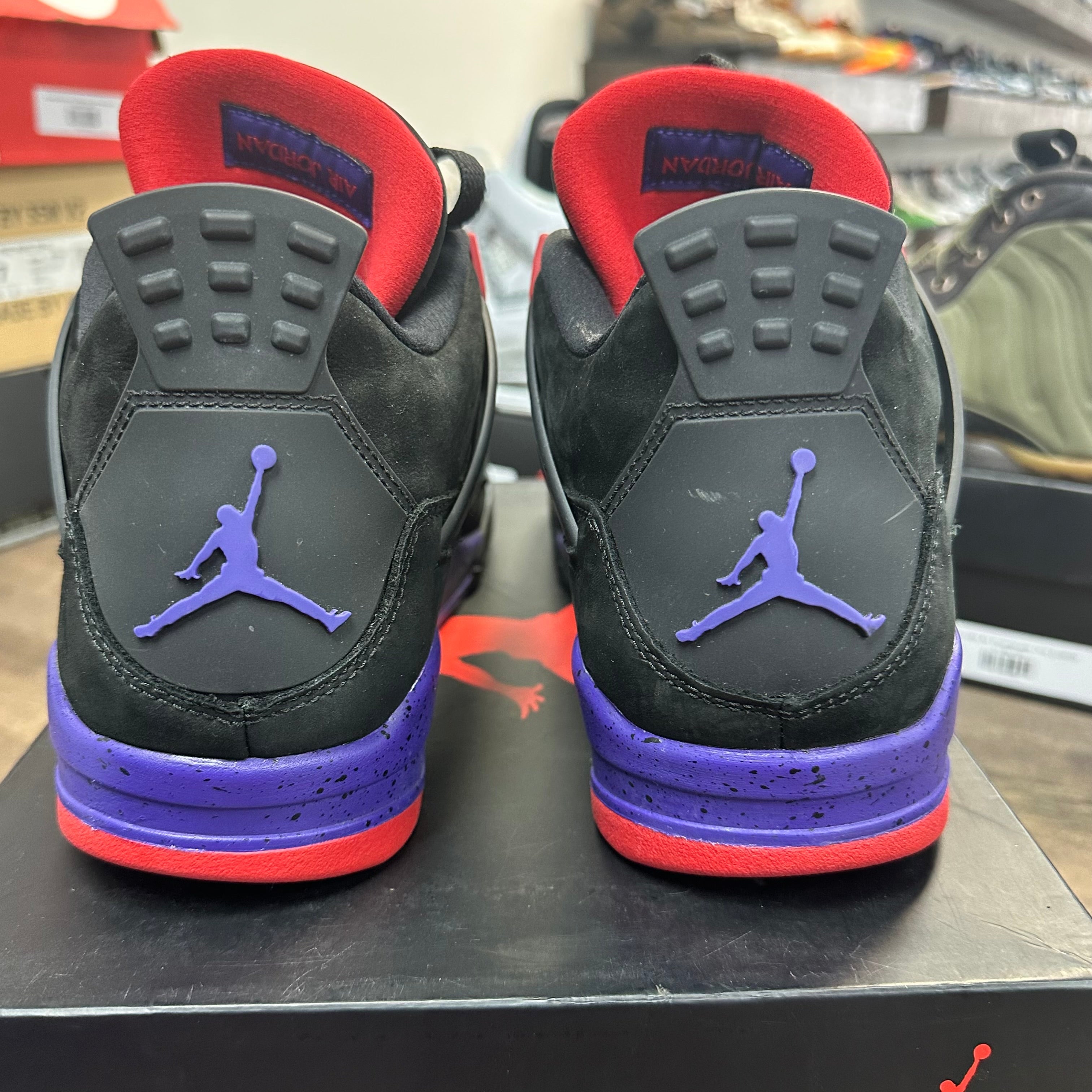 Jordan Raptors Jordan 4 Retro (2018) (USED) Size 10 (Pre-Owned) - Image 4