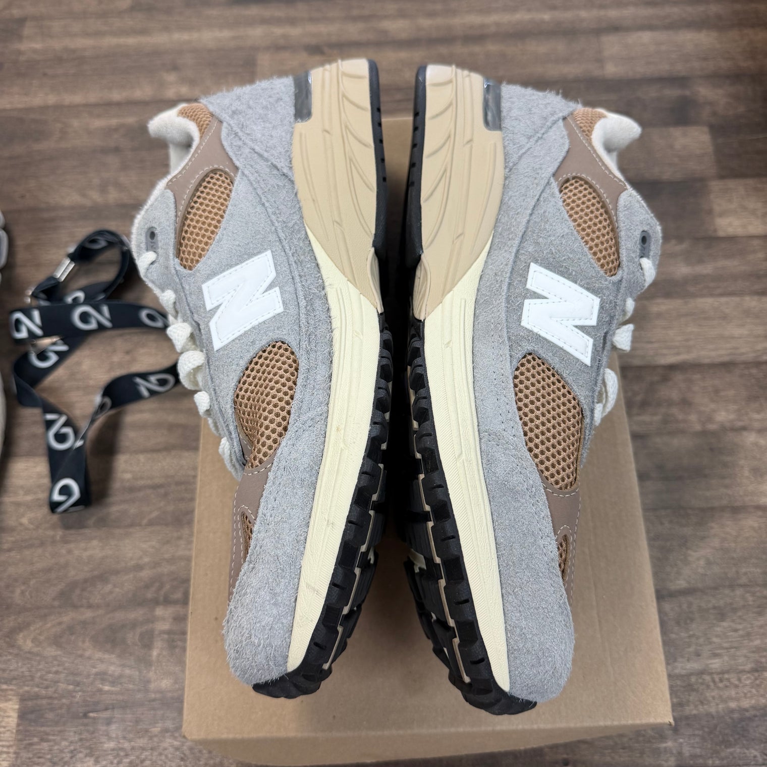 New Balance 993 Teddy Santis MiUSA Sadow Grey Driftwood (US 11.5) (USED, No Box)