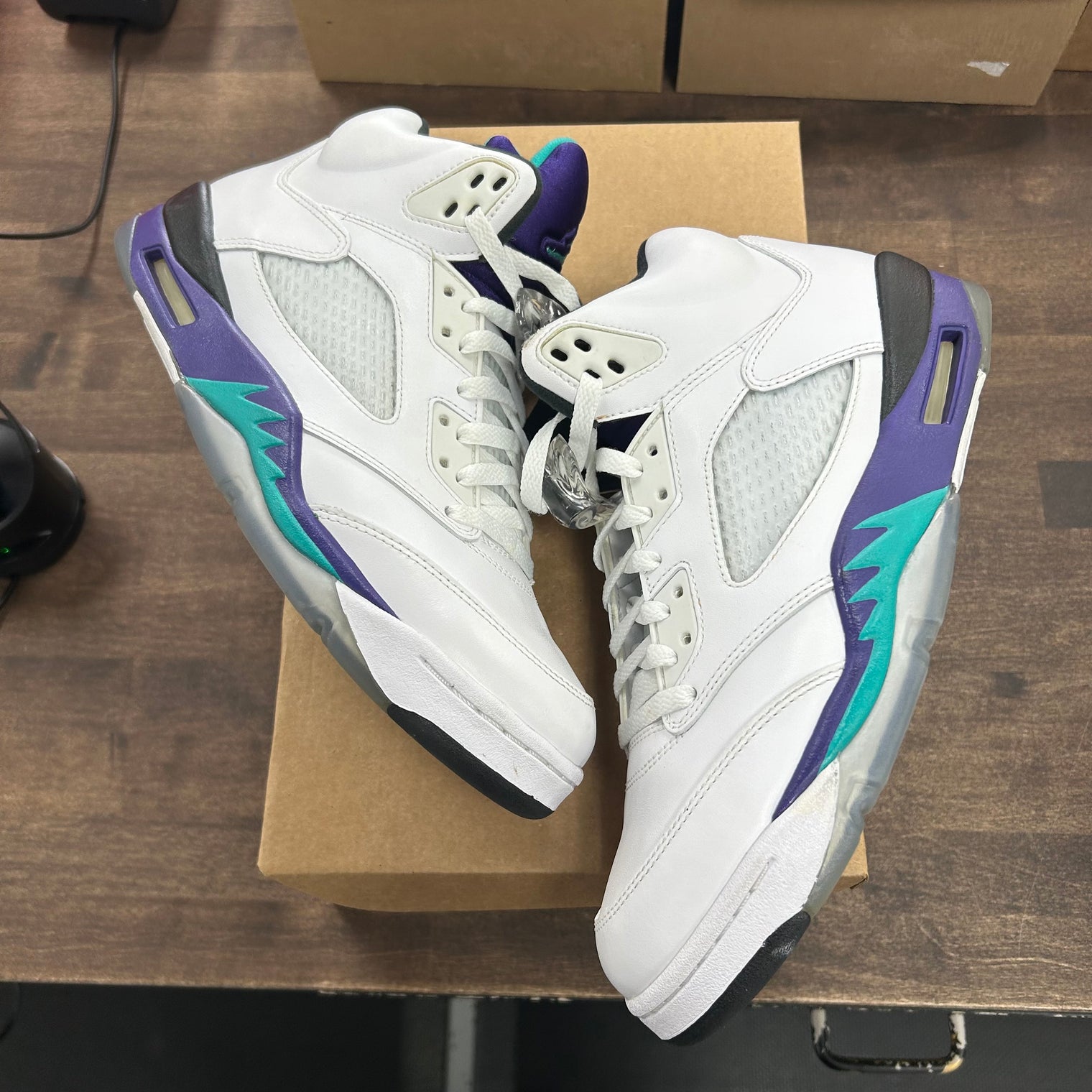 Grape Jordan 5 (2013) (USED, No Box)