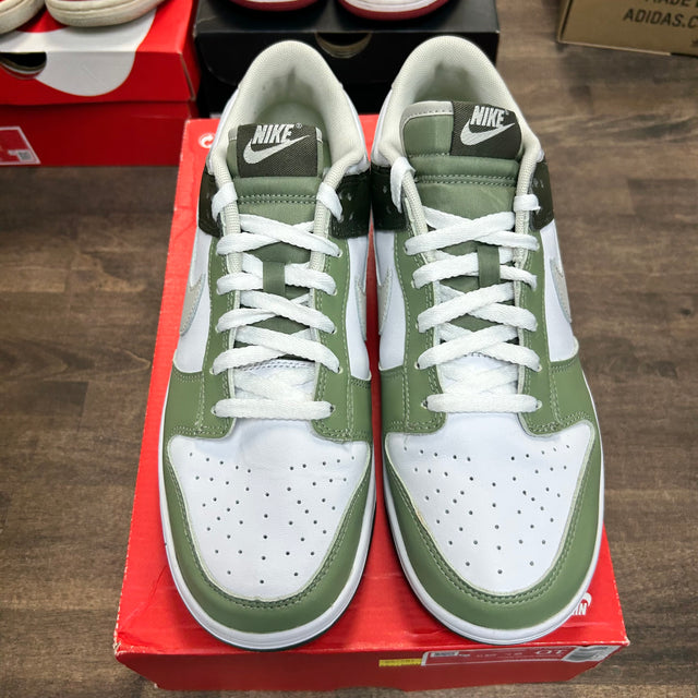 Oil Green Khaki Cargo Dunk Low (USED, No Lid)