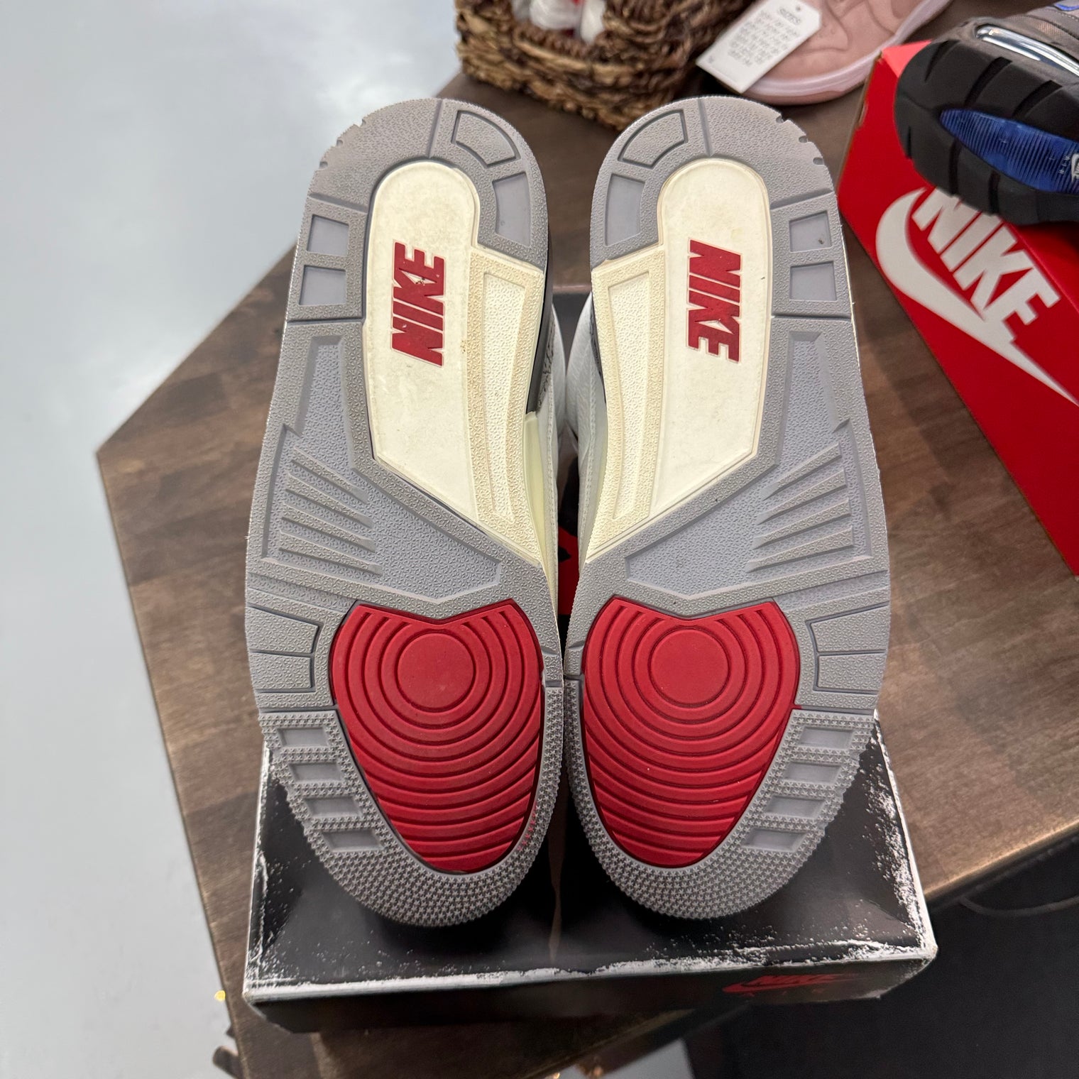 White Cement Reimagined Jordan 3 Retro (Lightly Worn)