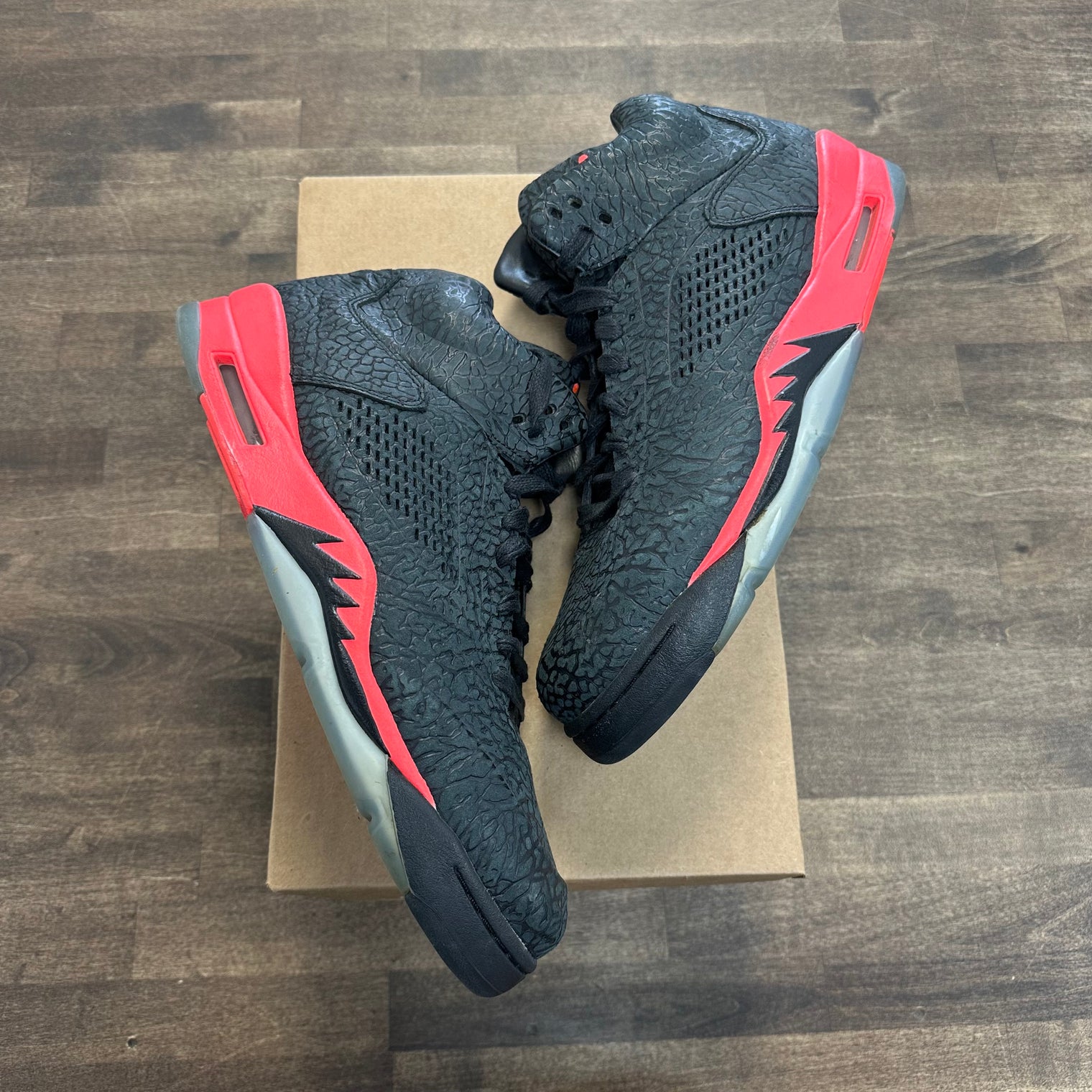 3Lab5 Infrared Jordan 5 Retro (USED, No Box)