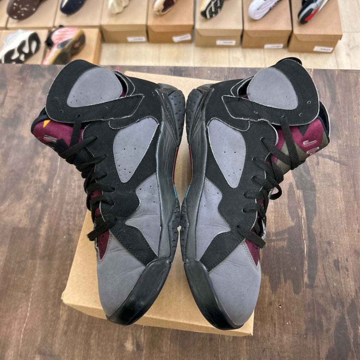 Jordan 7 Retro Bordeaux (2015) Size 10.5 (Pre-Owned) - Image 3