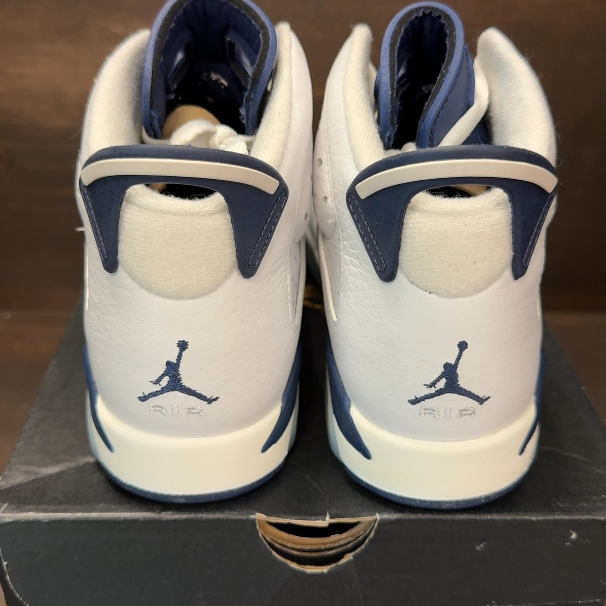 Jordan 6 Retro Midnight Navy (2022) (GS) Size 7Y (Pre-Owned) - aux