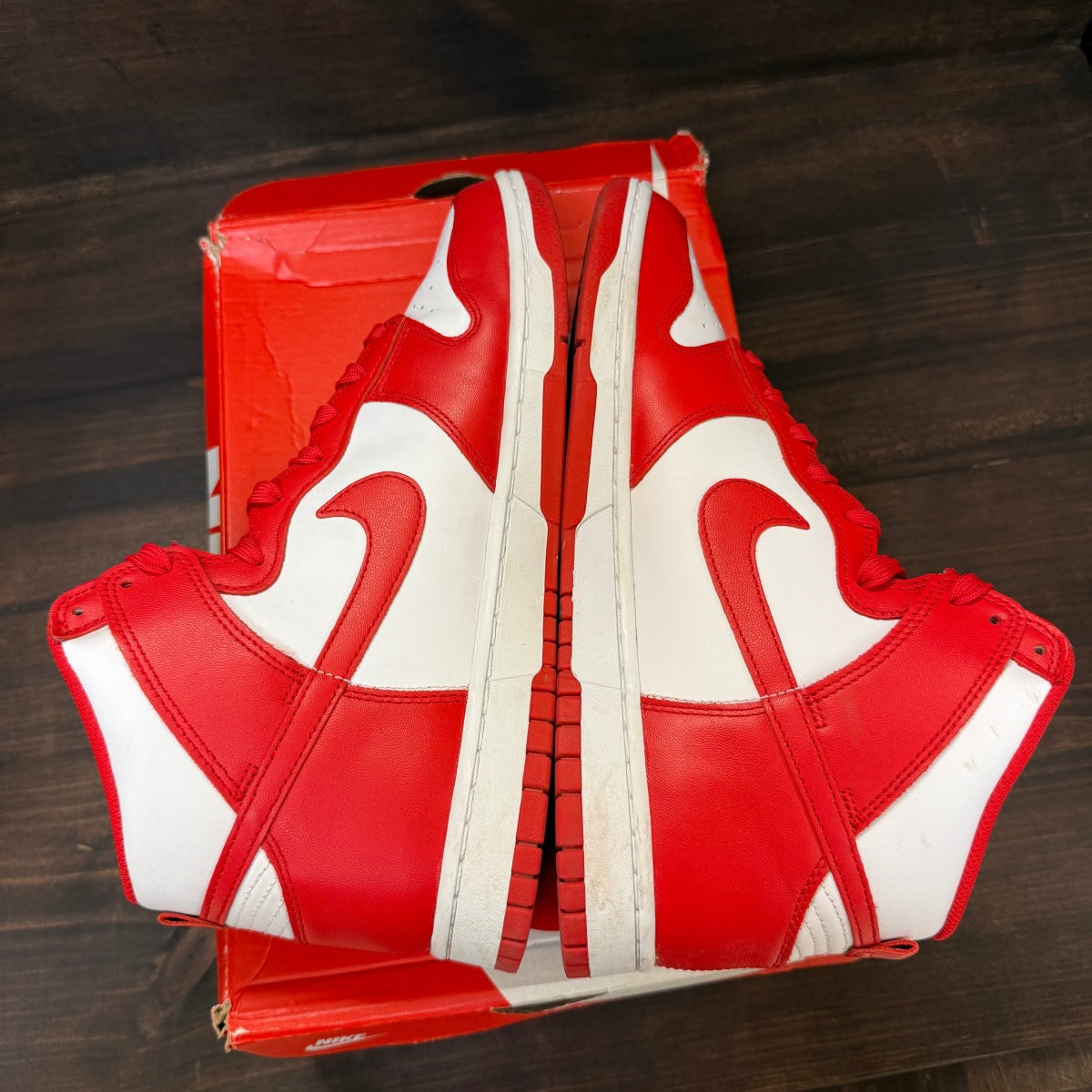 Nike Dunk High Championship White Red - Image 4