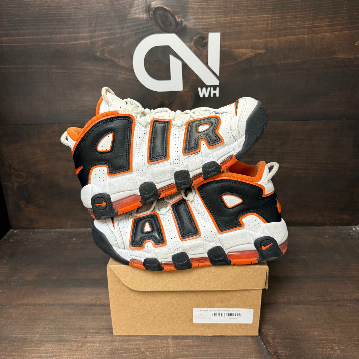 Nike Air More Uptempo 96 White Starfish Size 8.5 (Pre-Owned) - Image 1