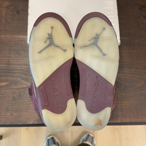 Jordan 5 Retro Burgundy (2023) Size 9 (Pre-Owned) - aux