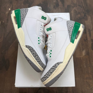 Jordan 3 Retro Lucky Green (Women's) - Image 1