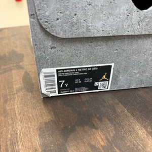 Jordan 4 Retro SE Paris Olympics Wet Cement (GS) - Image 7