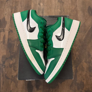 Jordan 1 Low Pine Green (GS) - Image 1