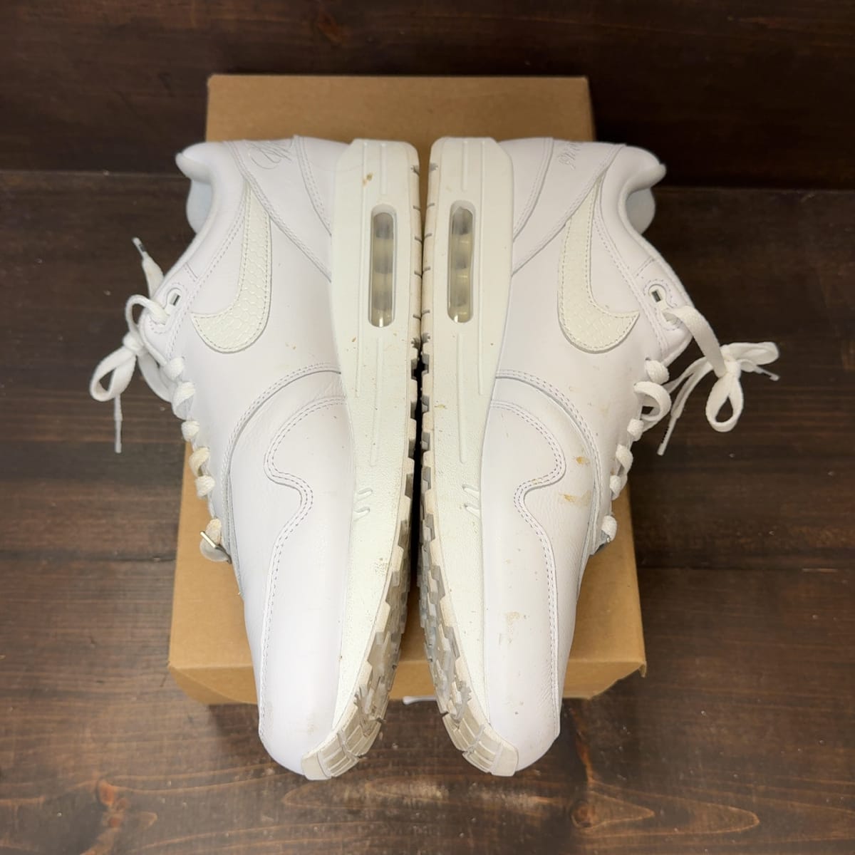 Nike Air Max 1 '87 SP Supreme Triple White Size 13 (Pre-Owned) - aux