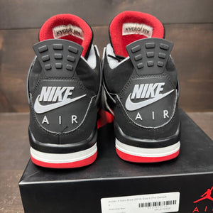 Jordan 4 Retro Bred (2019) Size 9 (Pre-Owned) - sole