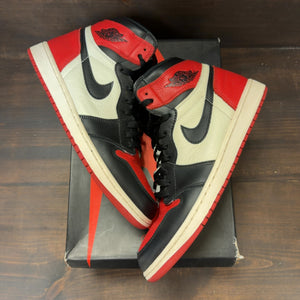 Jordan 1 Retro High Bred Toe Size 11 (Pre-Owned) - Image 2