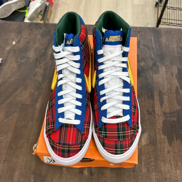 Nike Blazer Mid 77 Vintage Coming to America Size 9.5 (Lightly Worn Pre-Owned) - Image 2